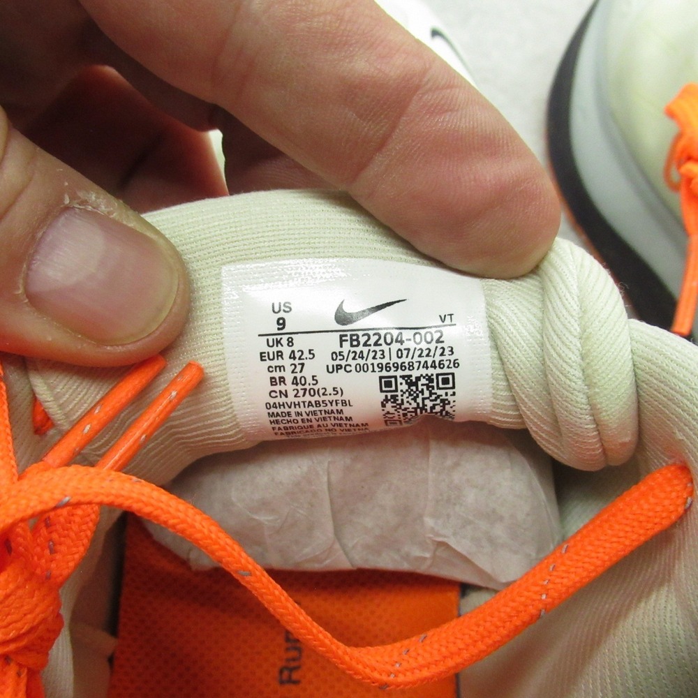 Nike Mens Running Shoes 9 White Reactx Infinity Run 4 Light GTX Waterproof NEW - Picture 8 of 11